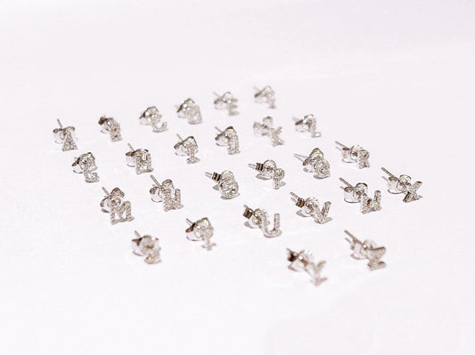 Alphabetical Ear Studs