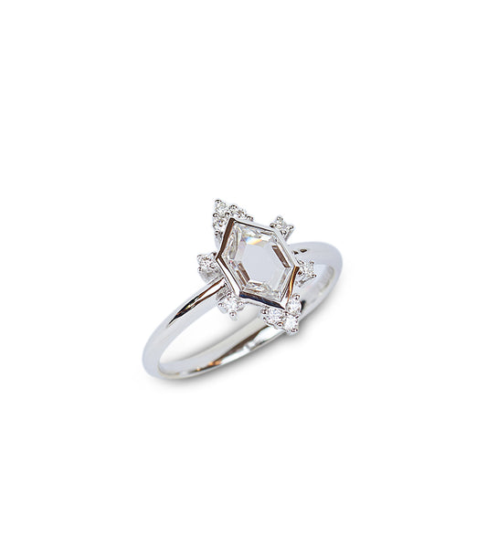 Diamanté Frost Ring