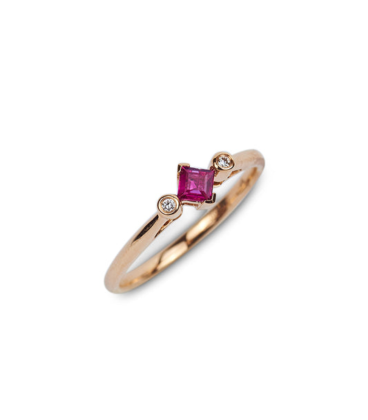 Ruby Petite Bibelot Ring