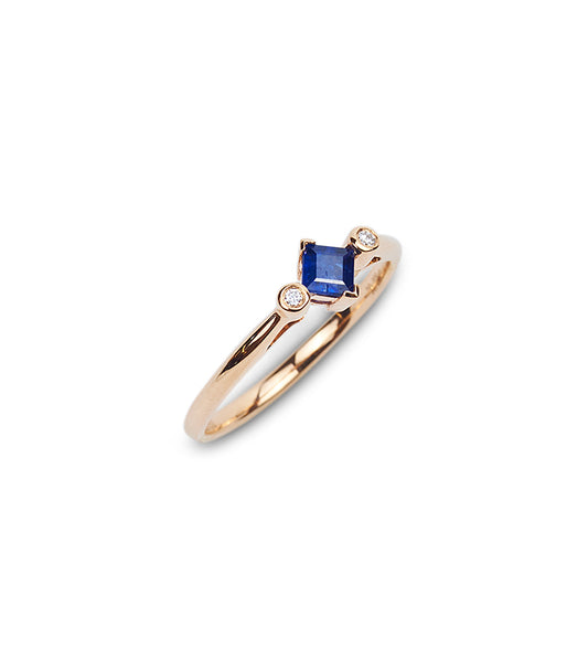 Sapphire Petite Bibelot Ring