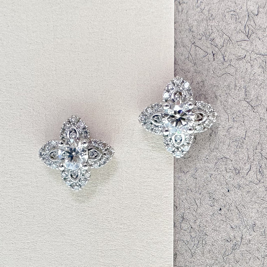 Heritage Peranakan Diamond Studs