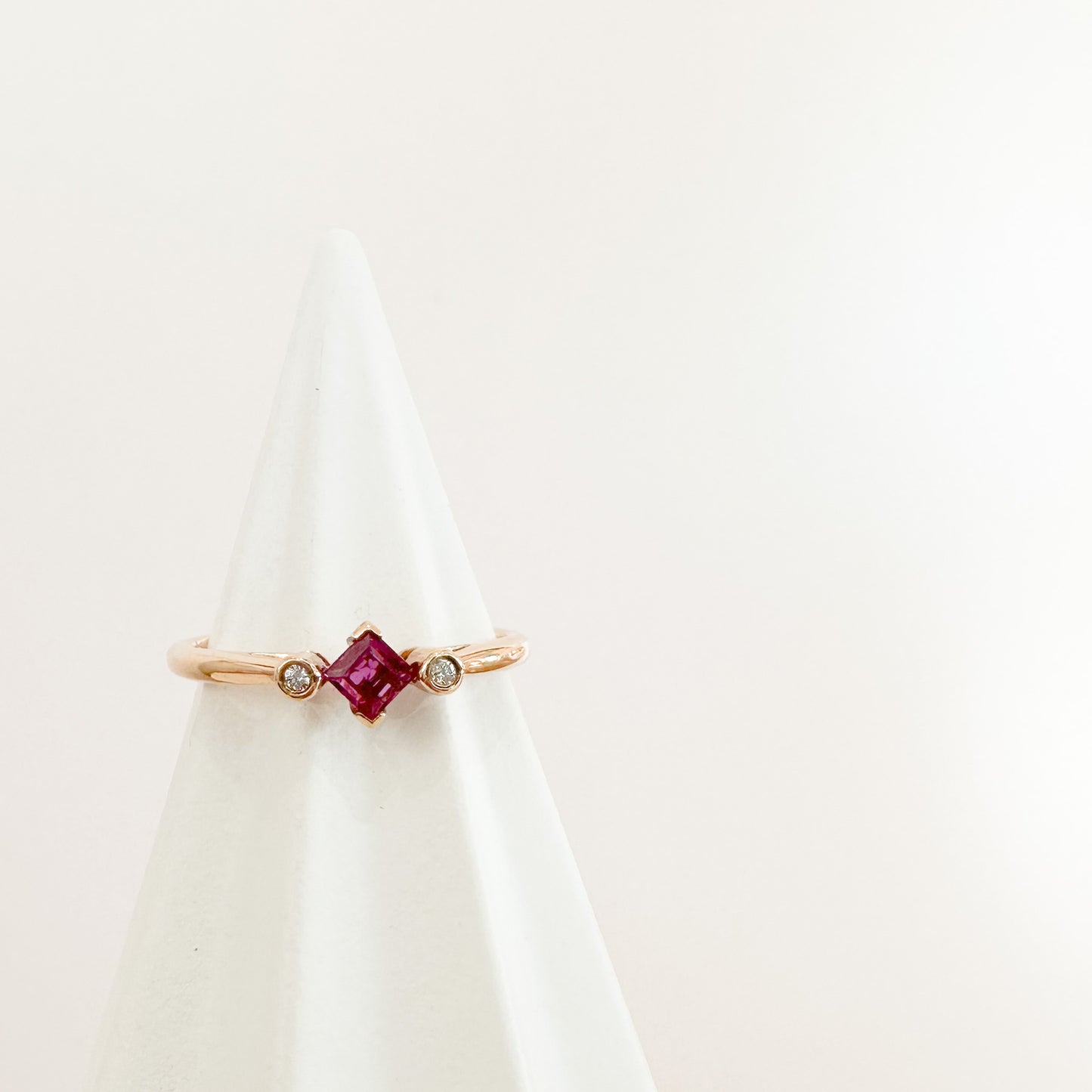 Ruby Petite Bibelot Ring