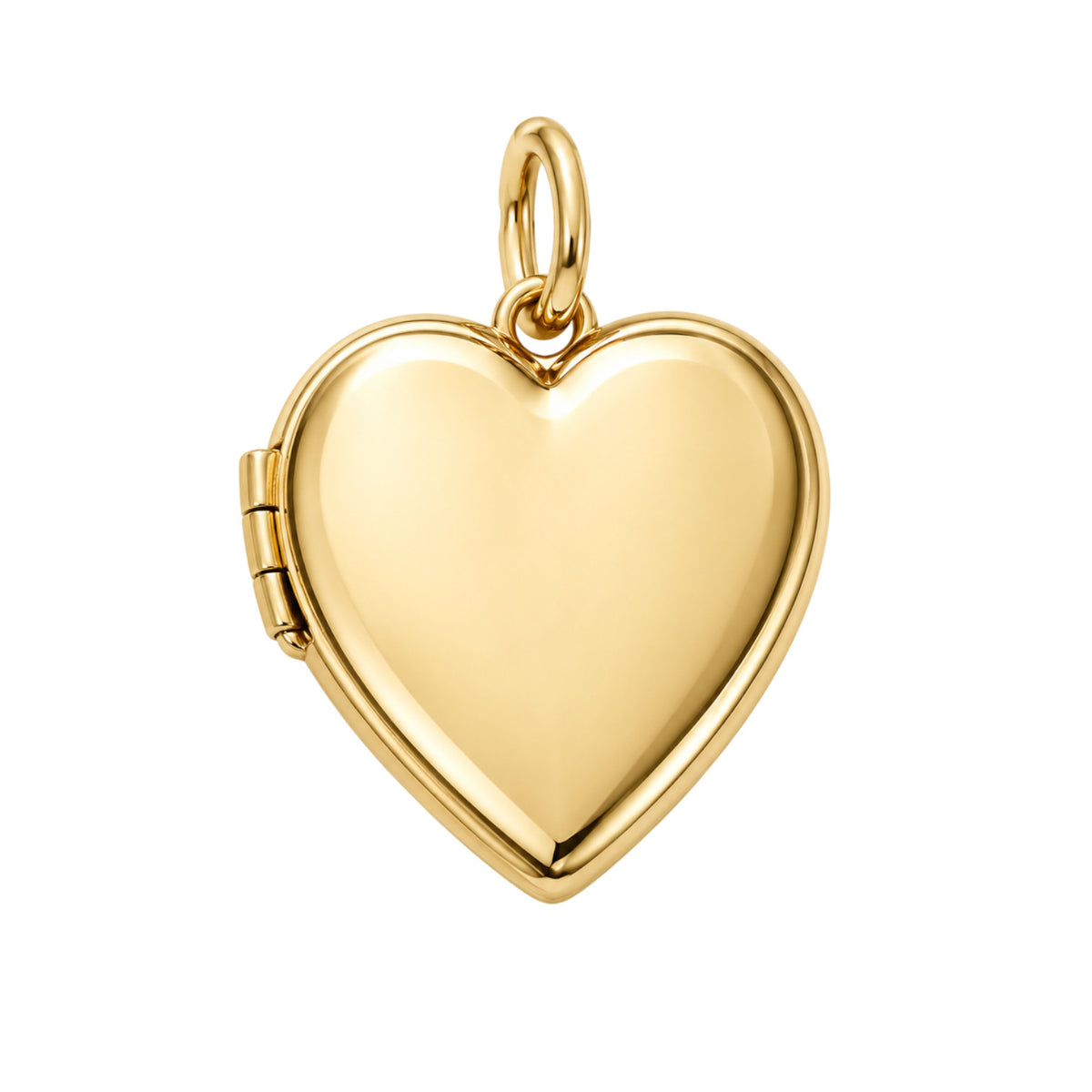 9k Heartstrings Locket Pendant Yellow