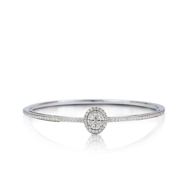 Orbit Eclipse Diamond Bangle