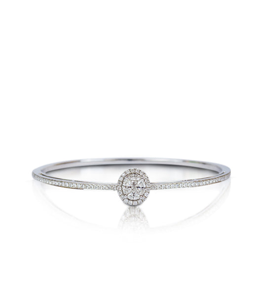 Orbit Eclipse Diamond Bangle