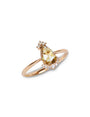 Diamanté Cognac Ring