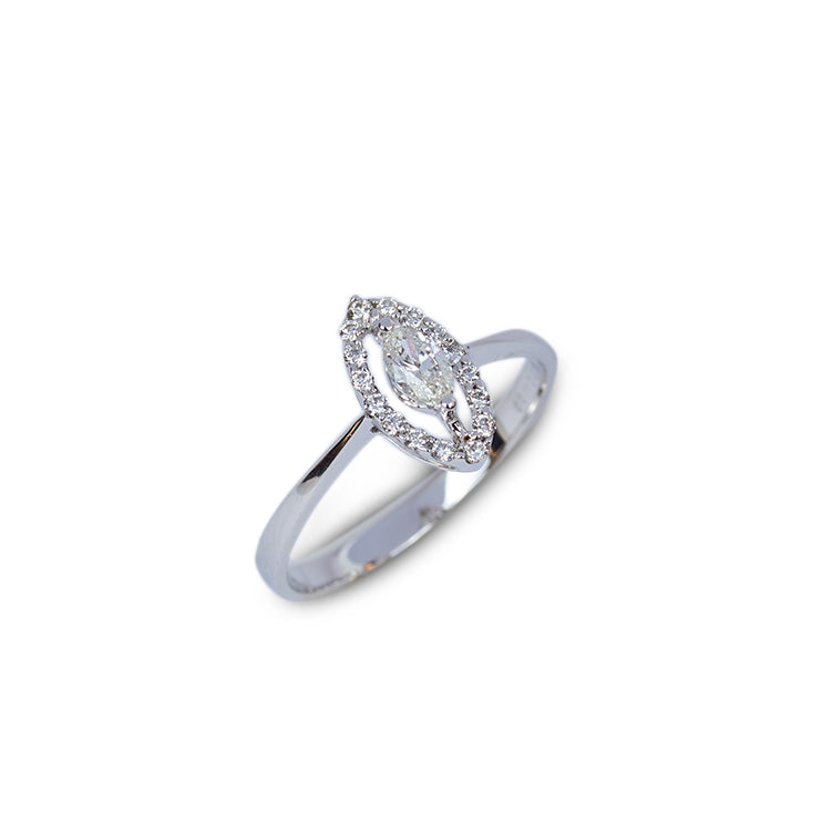 Marquiste Diamond Ring