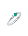 Emerald Petite Bibelot Ring