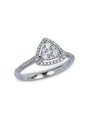 Diamante Trapeze Ring