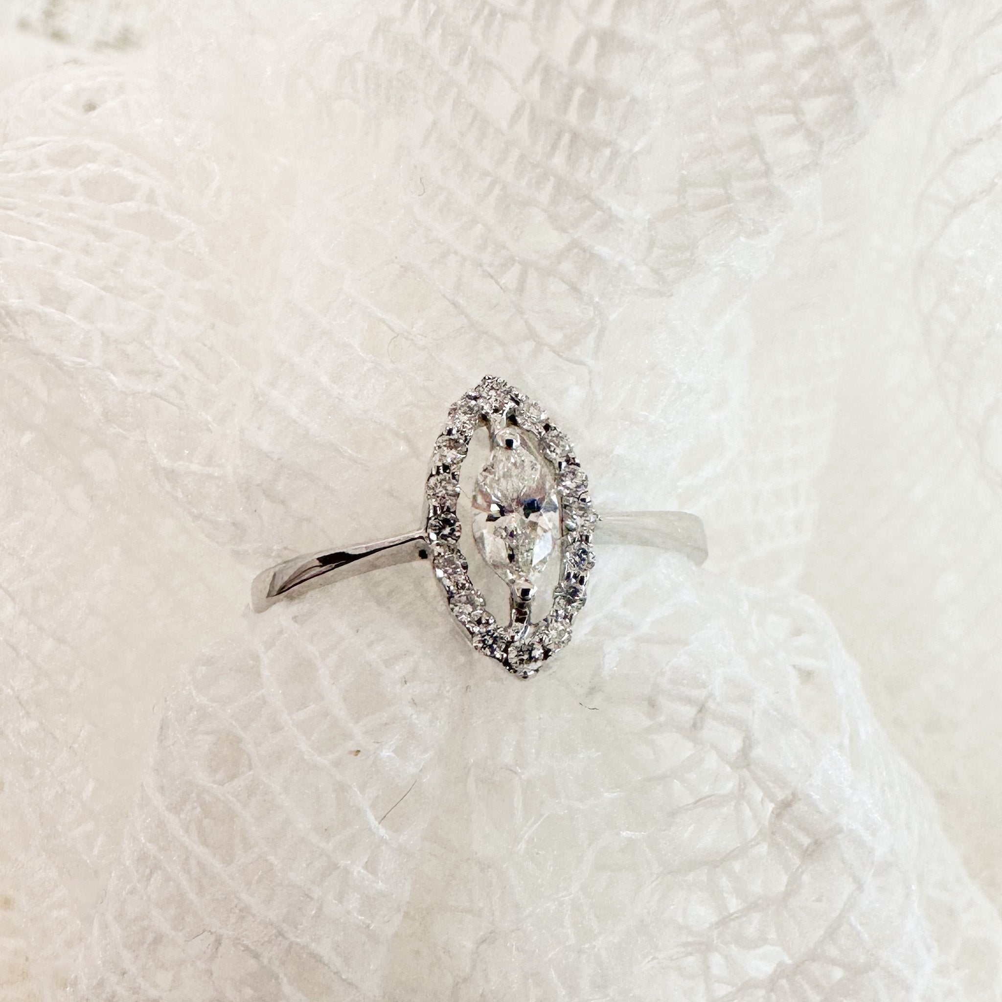 Marquiste Diamond Ring
