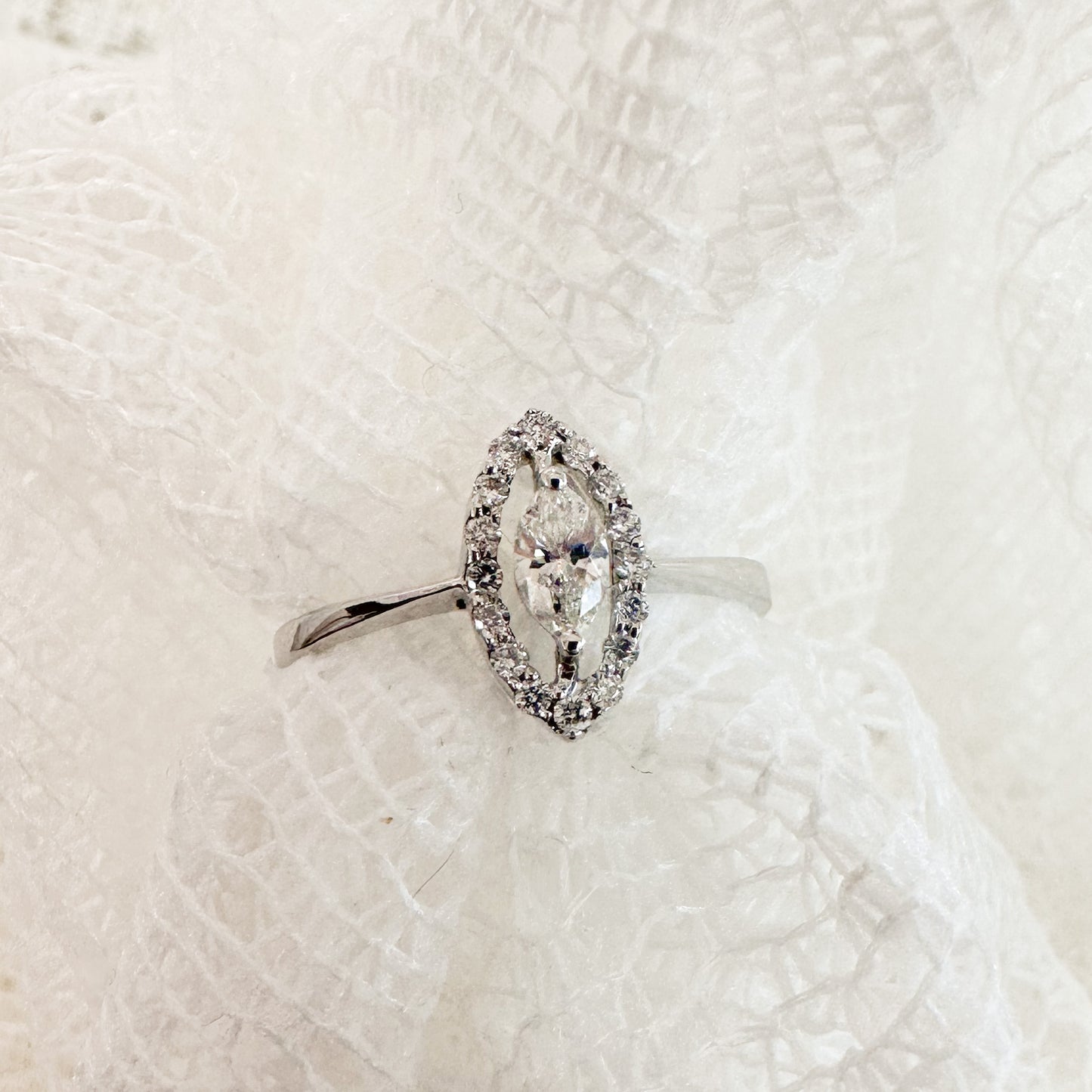 Marquiste Diamond Ring